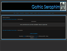 Tablet Screenshot of gothicseraphim.forumcity.com