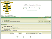 Tablet Screenshot of middletonmaraudersarlfc.forumcity.com